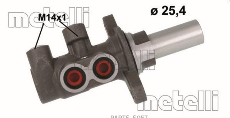 

Тормозной цилиндр Metelli 051174