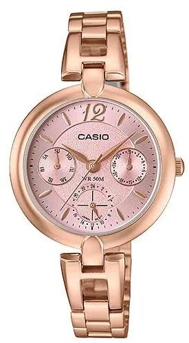 фото Наручные часы женские casio ltp-e401pg-4a