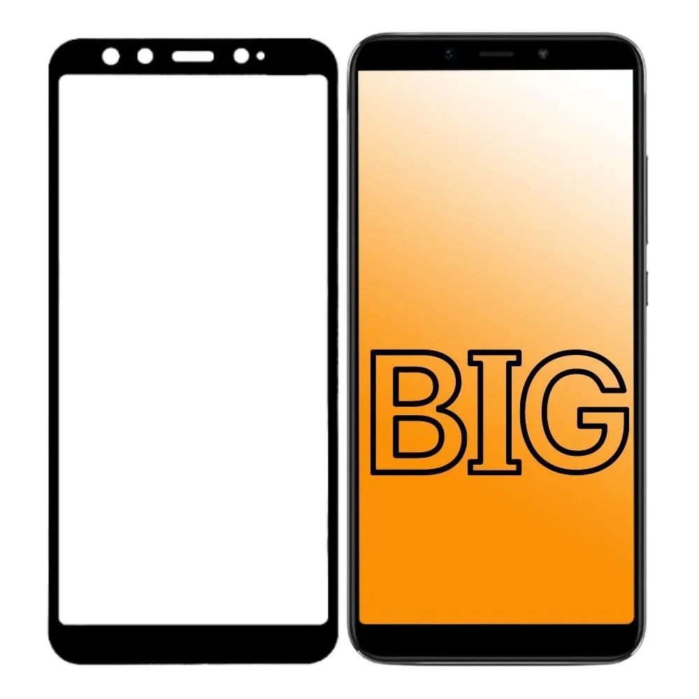 

Защитное стекло для Xiaomi Mi 6X и Mi A2 с черной рамкой BIG, Mi 6X