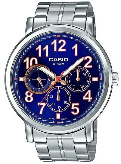 фото Наручные часы мужские casio mtp-e309d-2b