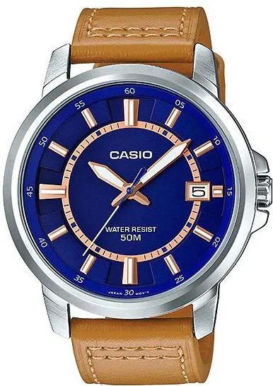 фото Наручные часы мужские casio mtp-e130l-2a2