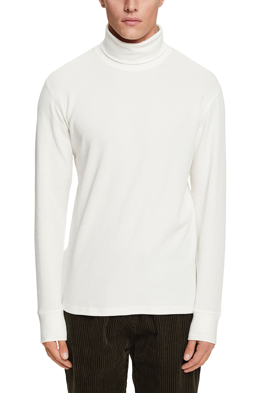 

Водолазка мужская Esprit Casual 102EE2K308 белая L, Белый, 102EE2K308