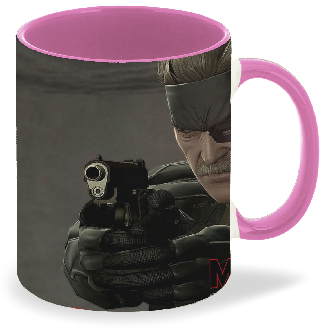 

Кружка CoolPodarok MGS4 Old Snake Пожилой Солдат, MGS4 Old Snake Пожилой Солдат