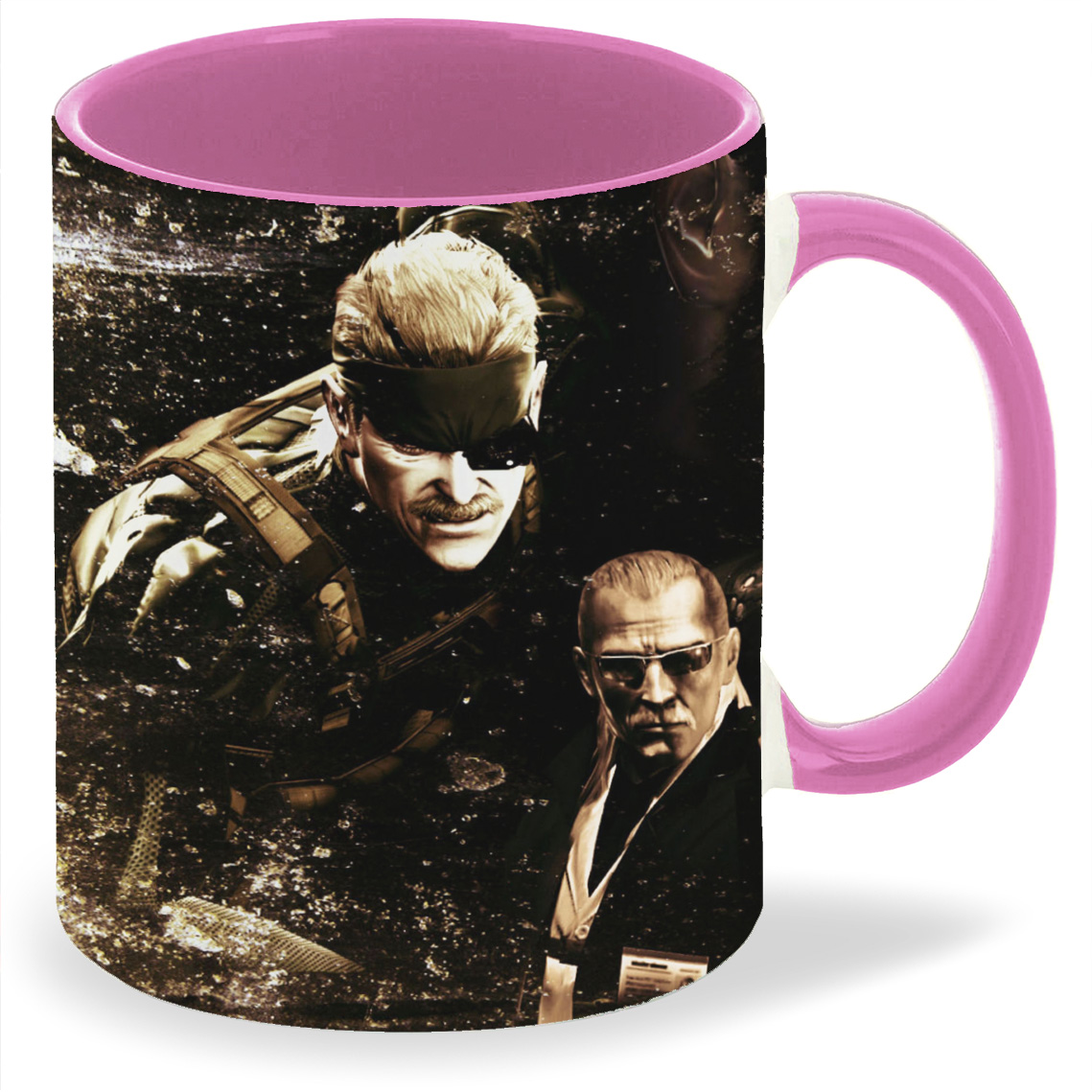 

Кружка CoolPodarok MGS4 Metal Gear Sold Персонажи, MGS4 Metal Gear Sold Персонажи