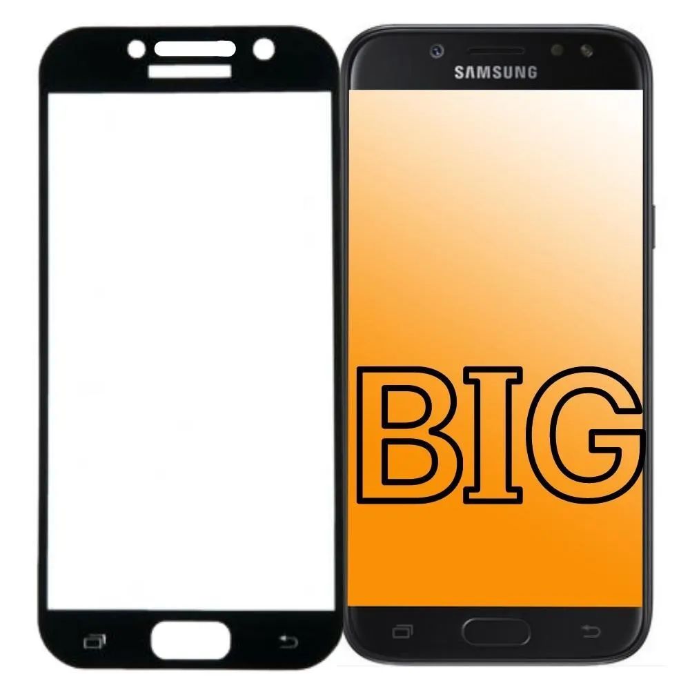 

Защитное стекло для Samsung Galaxy J5 (2017) с черной рамкой BIG, Galaxy J5 (2017)