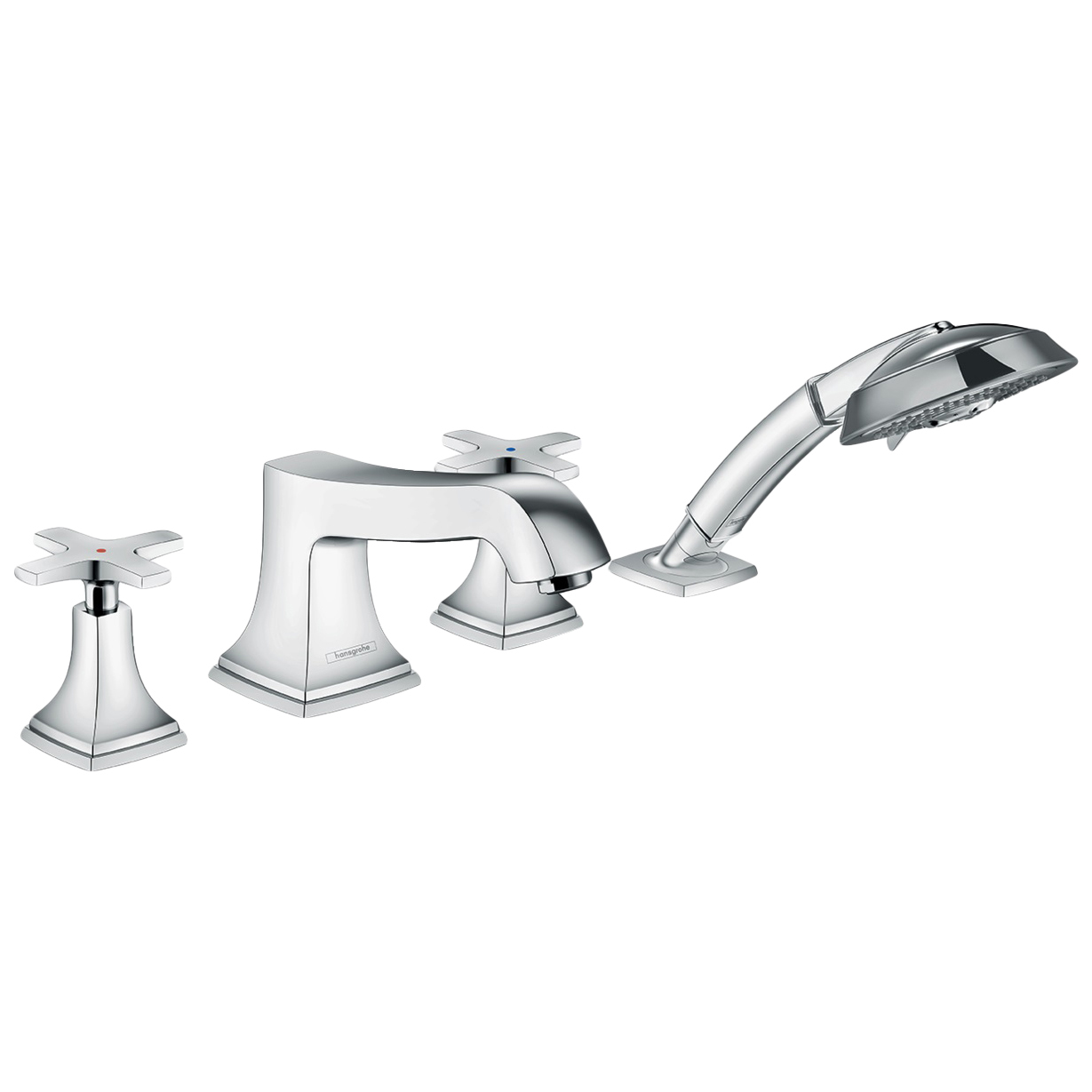 фото Смеситель для ванны на борт hansgrohe classic 31449000 хром