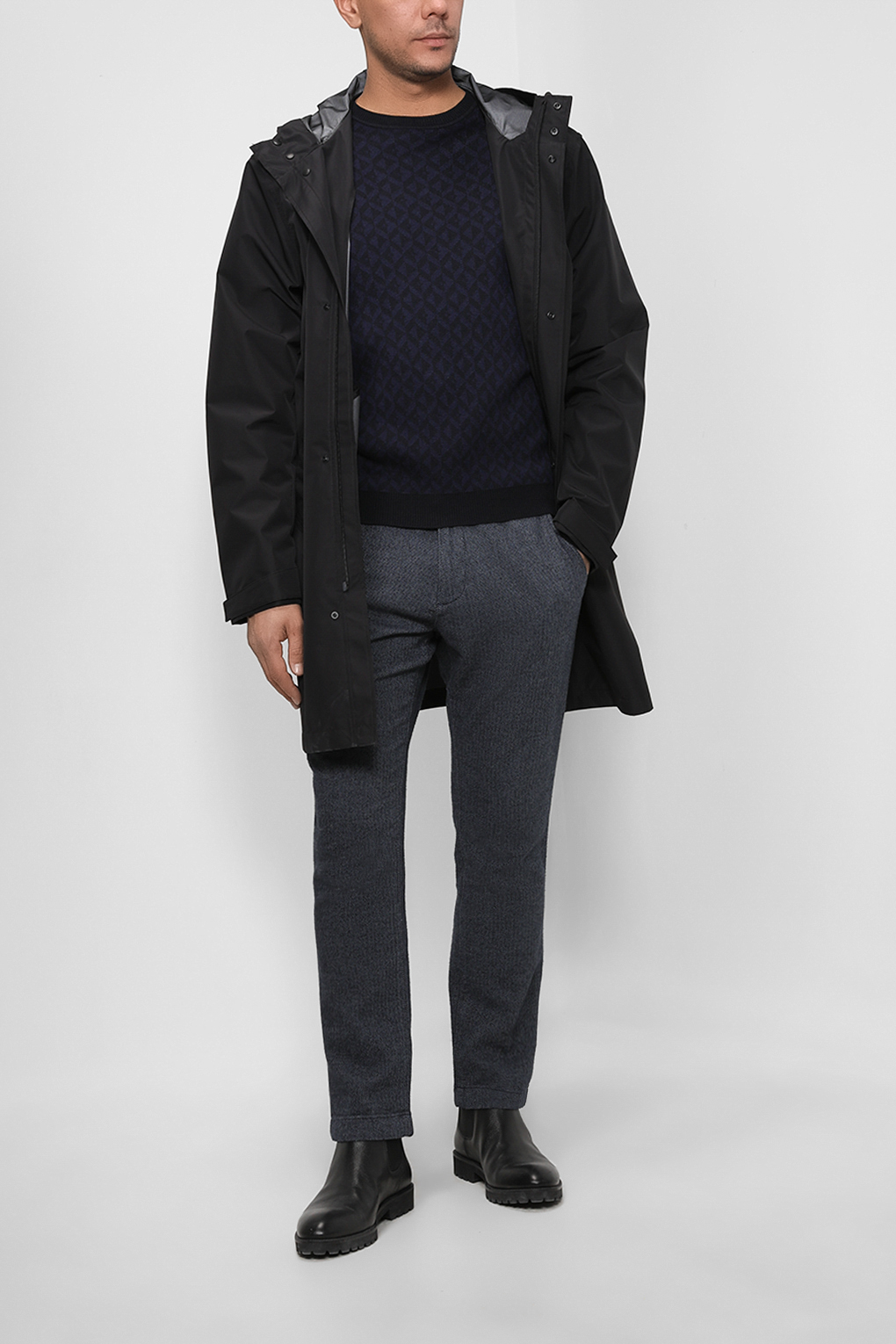 

Брюки мужские Esprit Casual 102EE2B302 синие 34/32, Синий, 102EE2B302