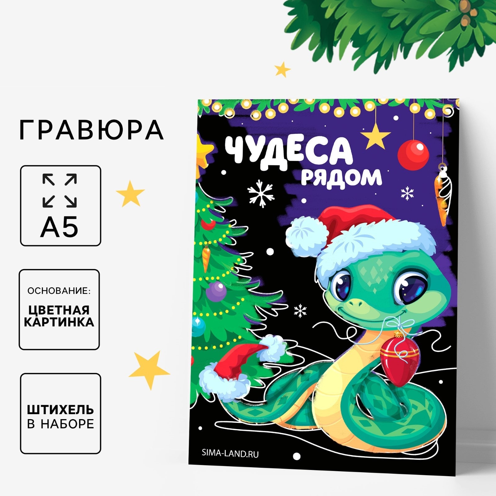 

Гравюра Школа талантов Чудеса рядом А5, Чудеса рядом