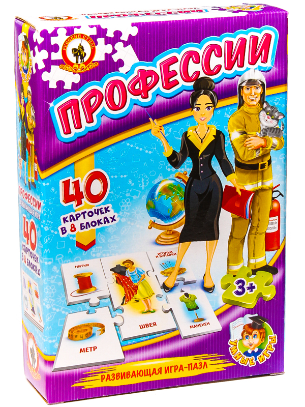 Семейная настольная игра Русский Стиль Профессии