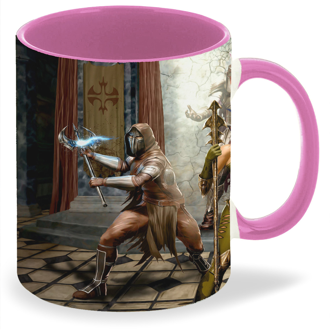 

Кружка CoolPodarok legends of norrath inquisitor Четыре персонажа, legends of norrath inquisitor Четыре персонажа