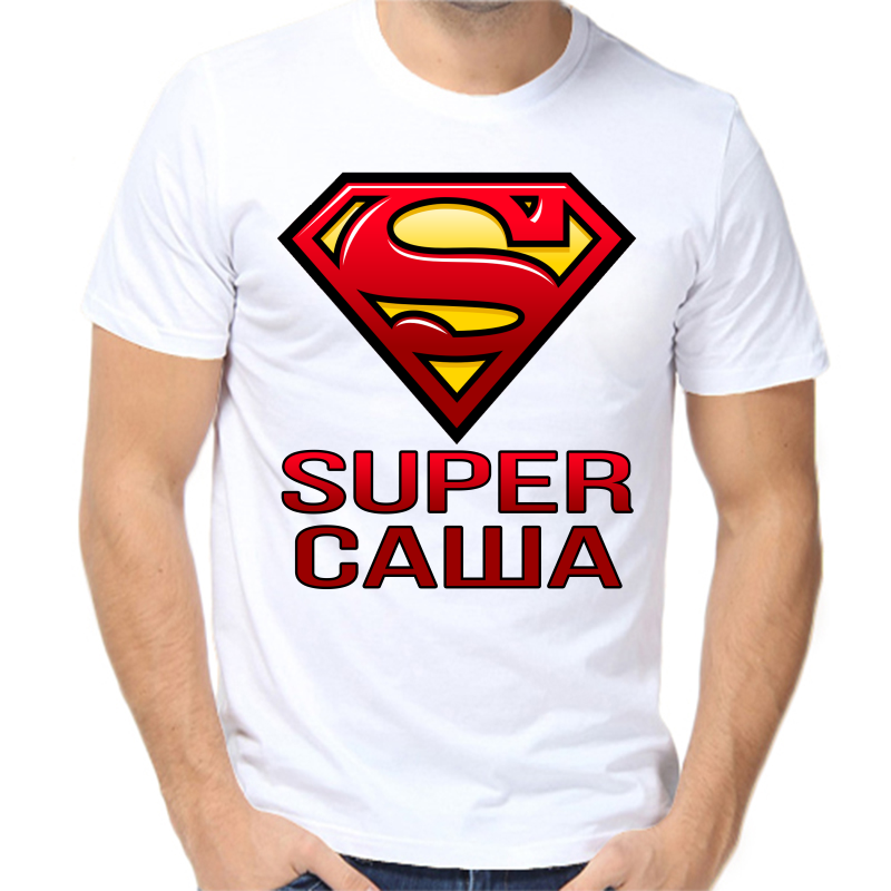 

Футболка мужская белая 58 р-р супер Саша, Белый, fm_super_sasha
