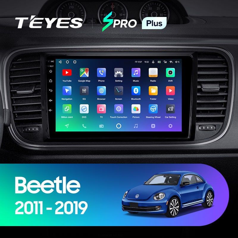 Штатная магнитола Teyes SPRO Plus 464 Volkswagen Beetle A5 2011-2019 3310000₽
