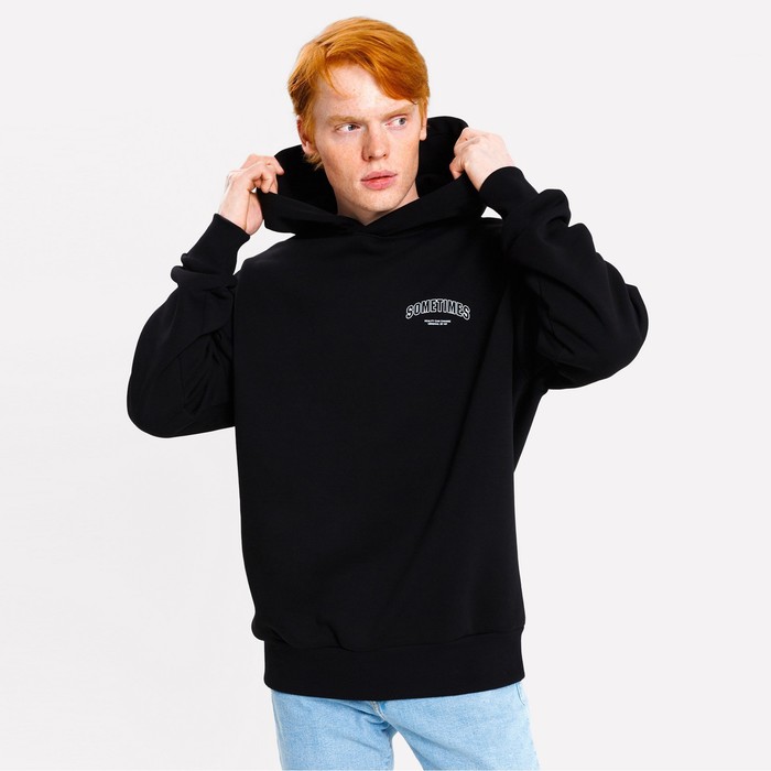 

Худи мужское MARK FORMELLE 9949571 черное 50 RU, Черный, 9949571