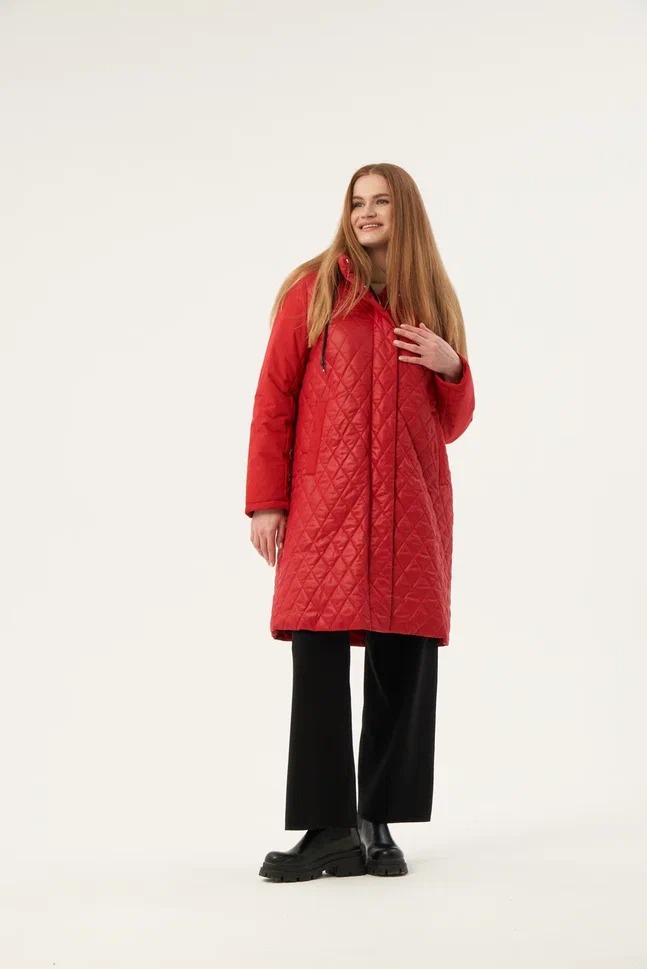 

Пальто женское Maritta 28-3019-870 красное 34 EU, Красный, 28-3019-870