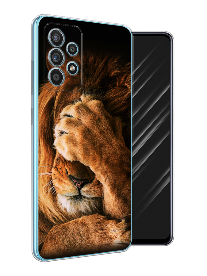 

Чехол Awog на Samsung Galaxy A52 / Самсунг A52 "Львиный стыд", Разноцветный, 2102450-1
