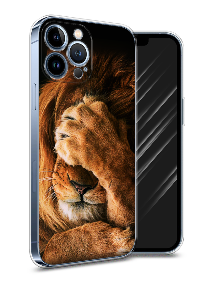 

Чехол Awog на Apple iPhone 13 Pro Max / Айфон 13 Pro Max "Львиный стыд", Разноцветный, 14450-1