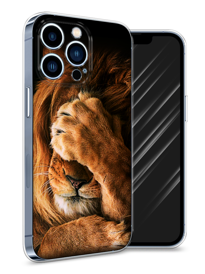 

Чехол Awog на Apple iPhone 13 Pro / Айфон 13 Pro "Львиный стыд", Разноцветный, 14350-1