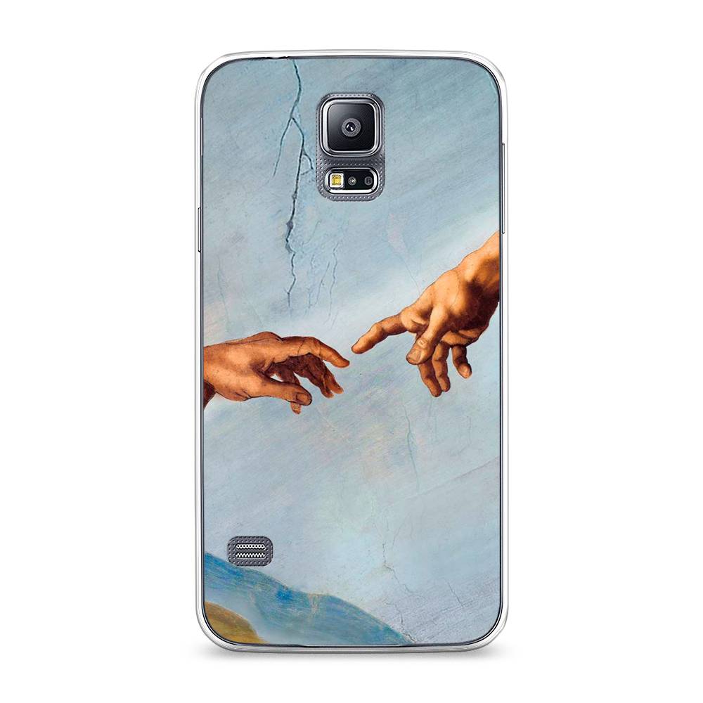 

Чехол Awog на Samsung Galaxy S5 "Сотворение Адама", Голубой;коричневый;серый, 24150-9