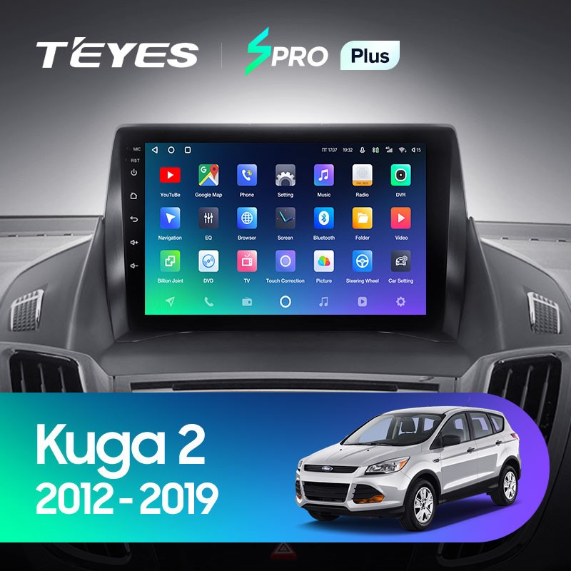 Штатная магнитола Teyes SPRO Plus 464 Ford Kuga 2 2012-2019 Тип-A 3570000₽