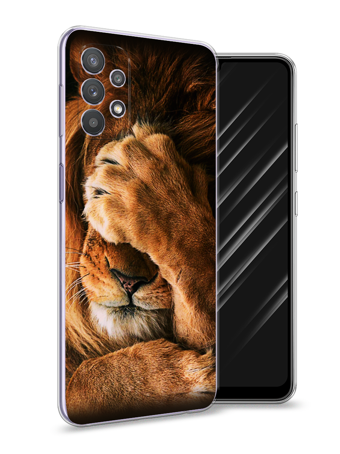 

Чехол Awog на Samsung Galaxy A32 / Самсунг A32 "Львиный стыд", Разноцветный, 2102050-1