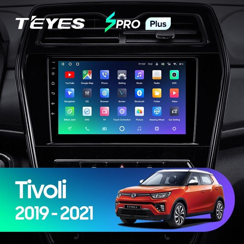 Штатная магнитола Teyes SPRO Plus 4/32 SsangYong Tivoli (2019-2021)