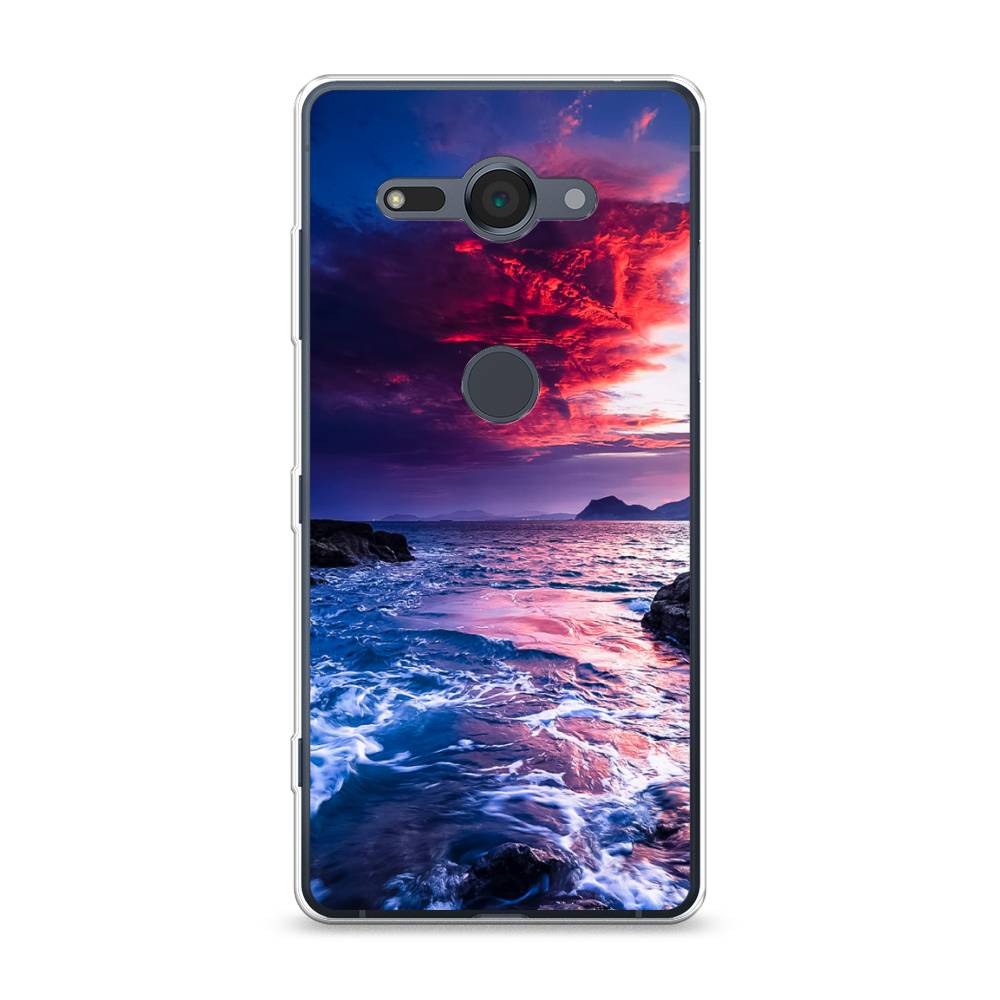 

Чехол Awog на Sony Xperia XZ2 compact "Волны 1", Разноцветный, 52950-4