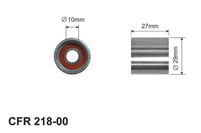 Ролик CAFFARO 218-00