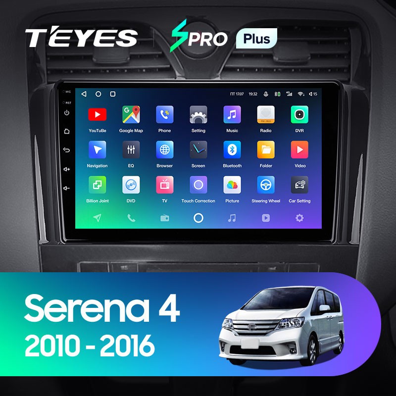 Штатная магнитола Teyes SPRO Plus 4/32 Nissan Serena 4 C26 (2010-2016)