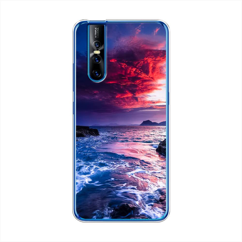 

Чехол Awog на Vivo V15 Pro "Волны 1", Разноцветный, 261150-4