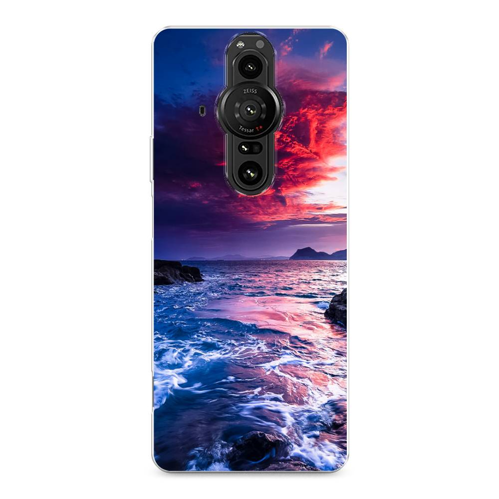 

Чехол Awog на Sony Xperia Pro-I "Волны 1", Разноцветный, 55050-4