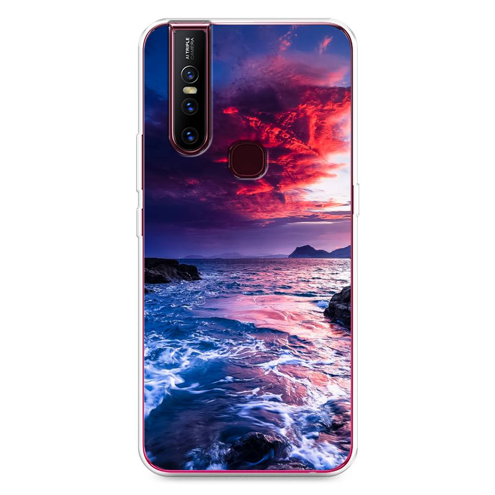 

Чехол Awog на Vivo V15 "Волны 1", Разноцветный, 261050-4