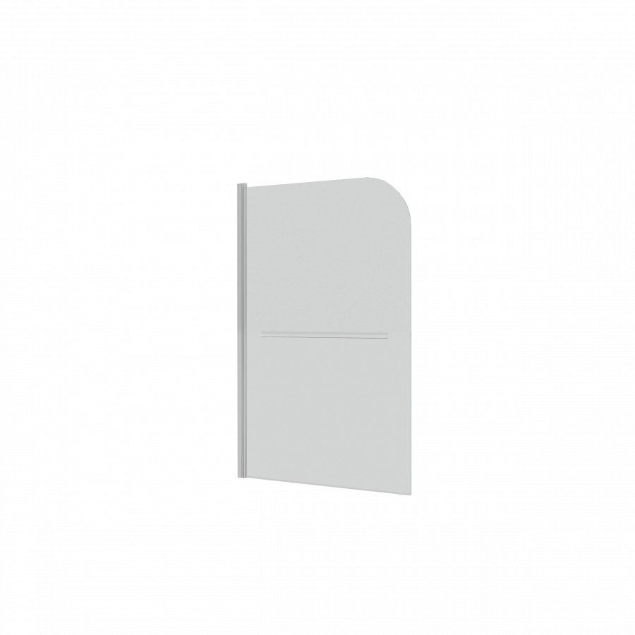 Перегородка (шторка, ширма) GROSSMAN GR-104 150X80 стекло прозрачное 6мм стеклянная шторка для ванны iberica blanca mod 404 прозрачное черный распашная 70х140