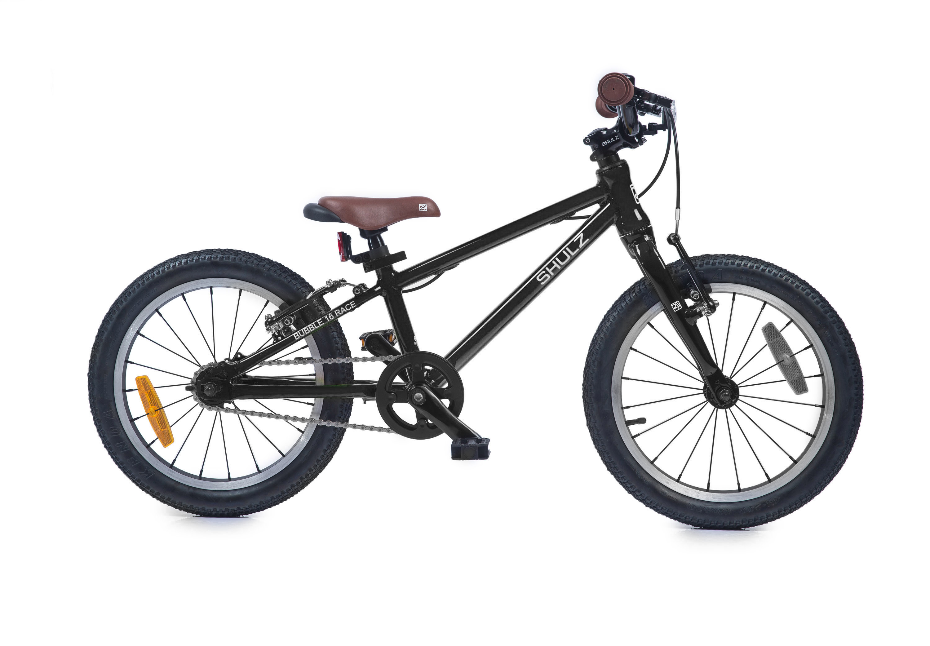 Велосипед детский Shulz Bubble 16 Race чёрный самокат детский shulz 200 красный 2019
