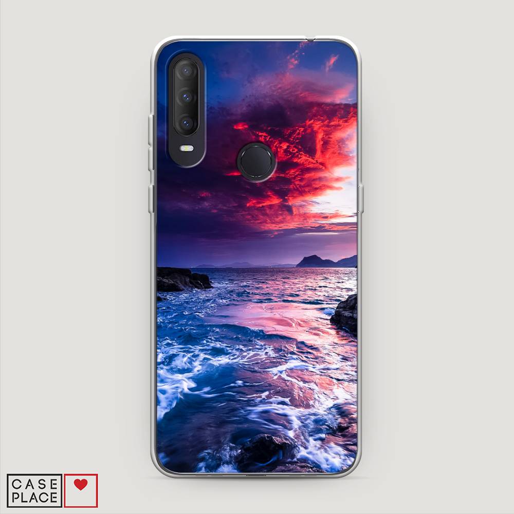 

Чехол Awog на Alcatel 1S (2020) / Алкатель 1S (2020) "Волны 1", Разноцветный, 170850-4
