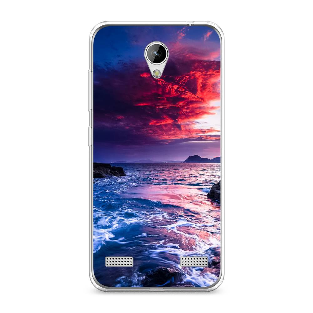 

Чехол Awog на ZTE Blade A520 / ЗТЕ Блэйд A520 "Волны 1", 132050-4
