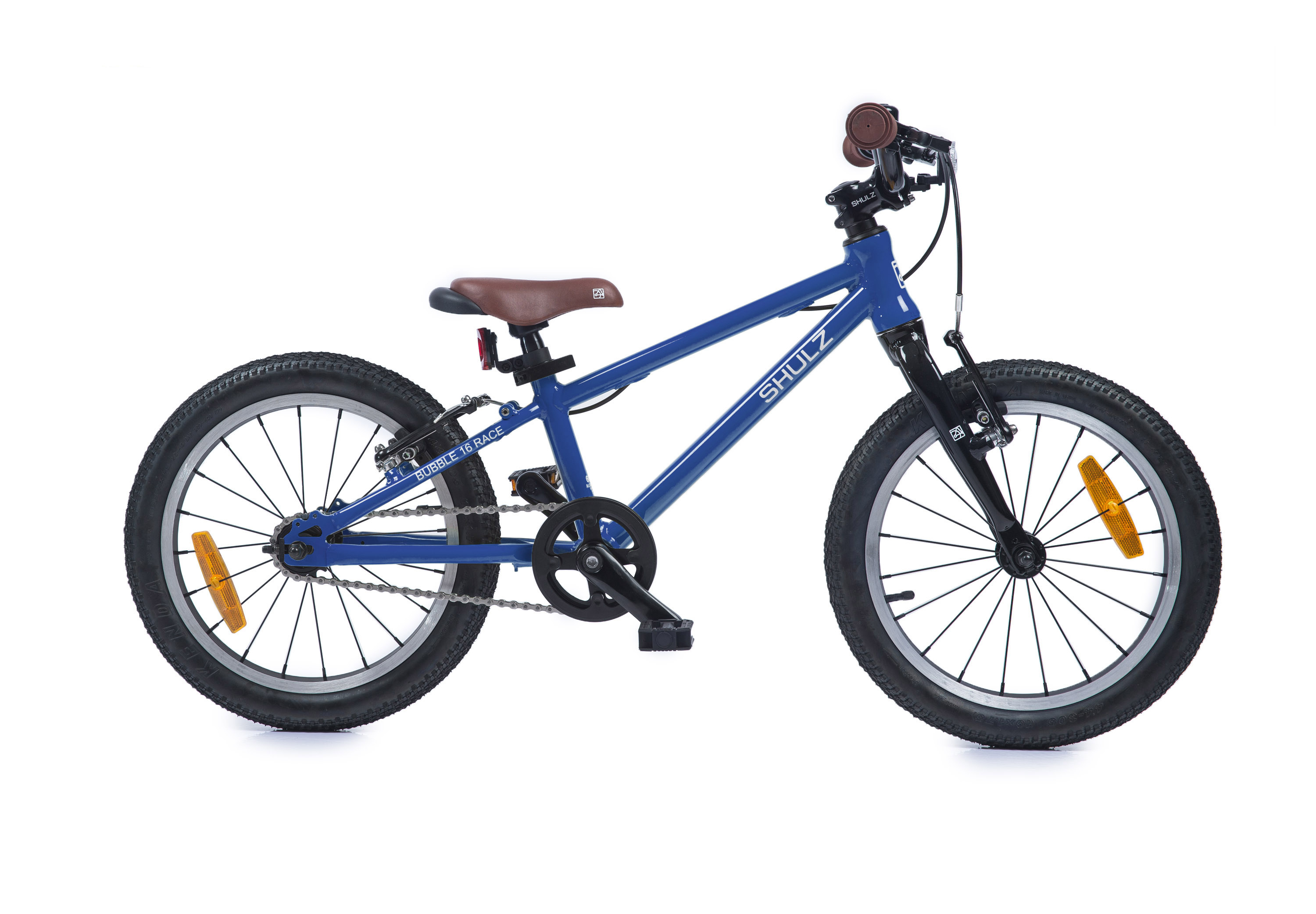 Велосипед детский Shulz Bubble 16 Race синий чехол shulz mm для транспортировки складного велосипеда 24 fat черно синий