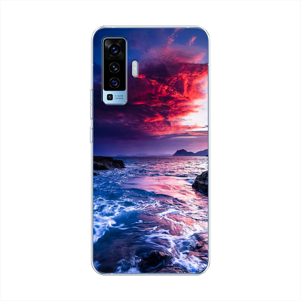 

Чехол Awog на Vivo X50 "Волны 1", Разноцветный, 262250-4
