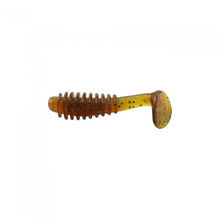 

Силикон Reins Babblling Shad 2" 565 Motor Oil Green Flake, Коричневый, 00-00001157