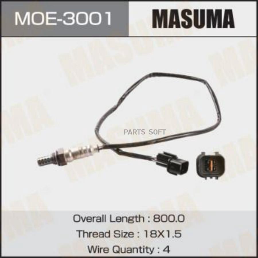 

MASUMA MOE3001 Лямбда-зонд MITSUBISHI OUTLANDER, AIRTREK 6B31, 4G69 1шт