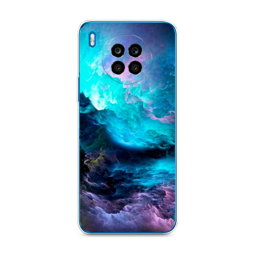 

Чехол Awog на Honor 50 Lite "Бирюзовое небо", Фиолетовый;черный, 6106450-4