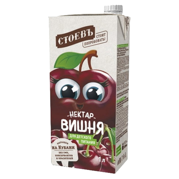 

Нектар Стоевъ вишневый 1 л