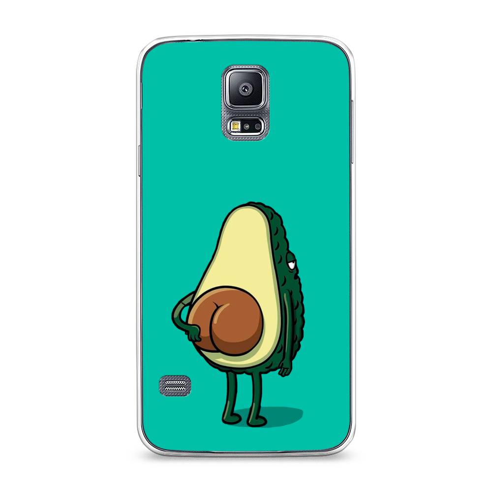 

Чехол Awog на Samsung Galaxy S5 "Попа авокадо", Зеленый;коричневый;прозрачный, 24150-10