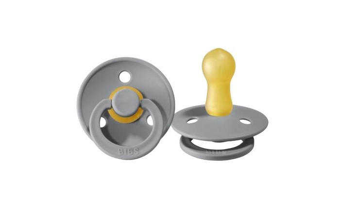 

Пустышка BIBS Colour латексная 18+ мес. Cloud, Серый, 300223