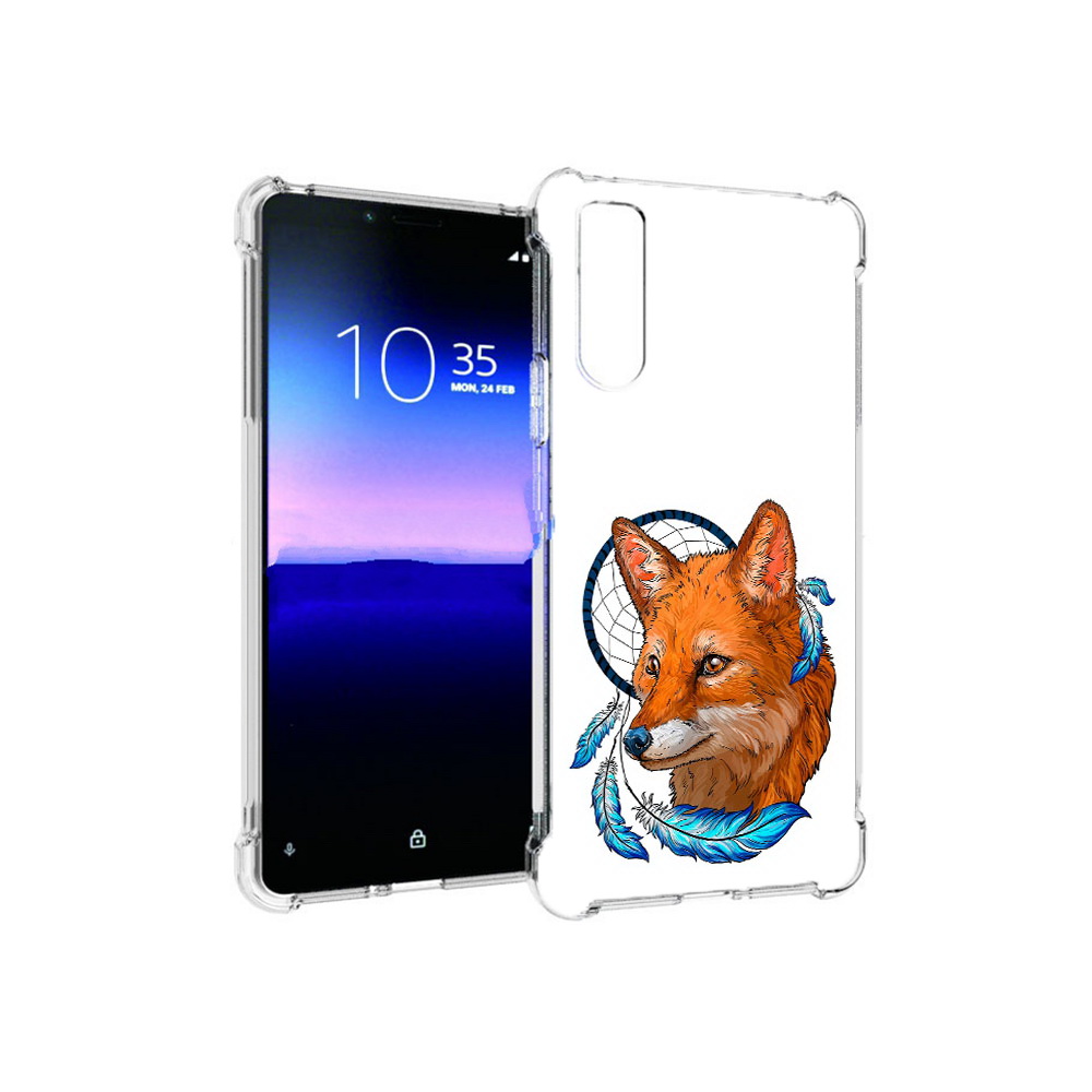 

Чехол MyPads Tocco для Sony Xperia 10 II лиса и ловец снов (PT158941.227.438), Прозрачный, Tocco