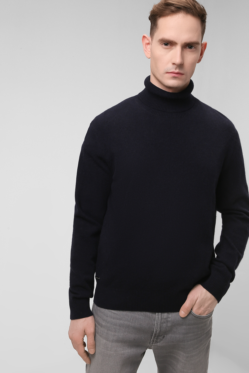 фото Водолазка мужская marco di radi mdr2109t3260 синяя 3xl