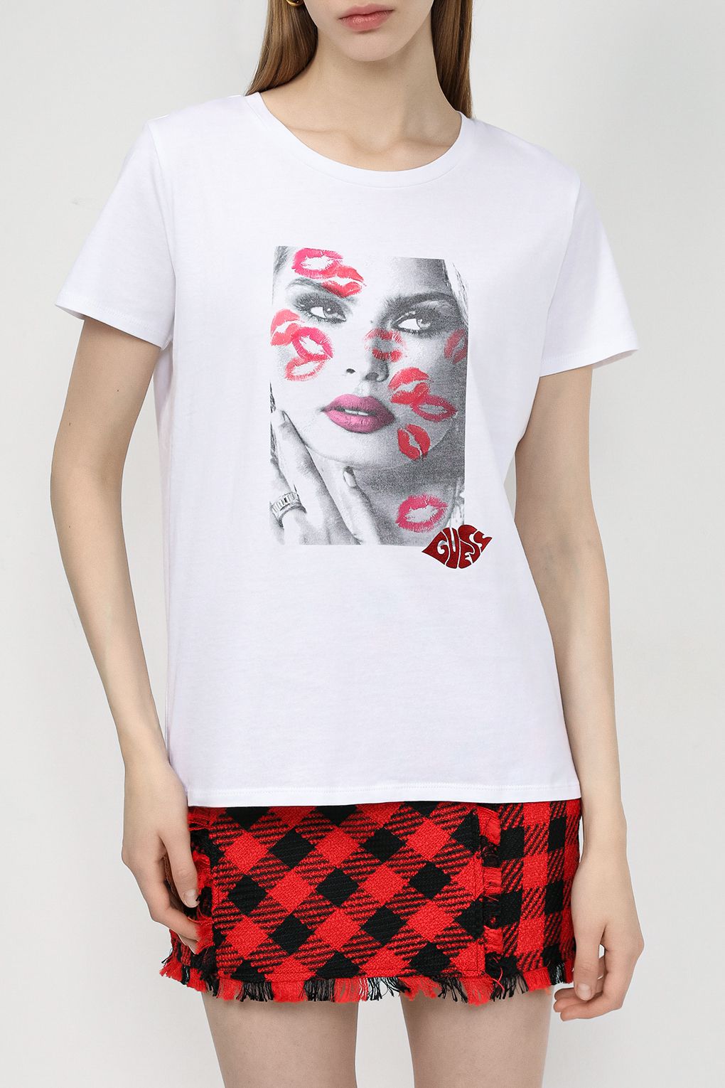 

Футболка женская Guess W4RI20 K9RM1 белая L, Белый, W4RI20 K9RM1