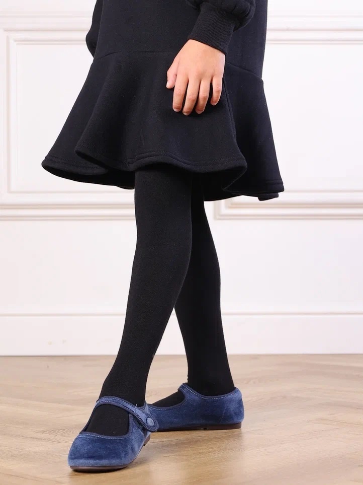 

Колготки детские Peppy Woolton К200, черный, 7-8, 235981