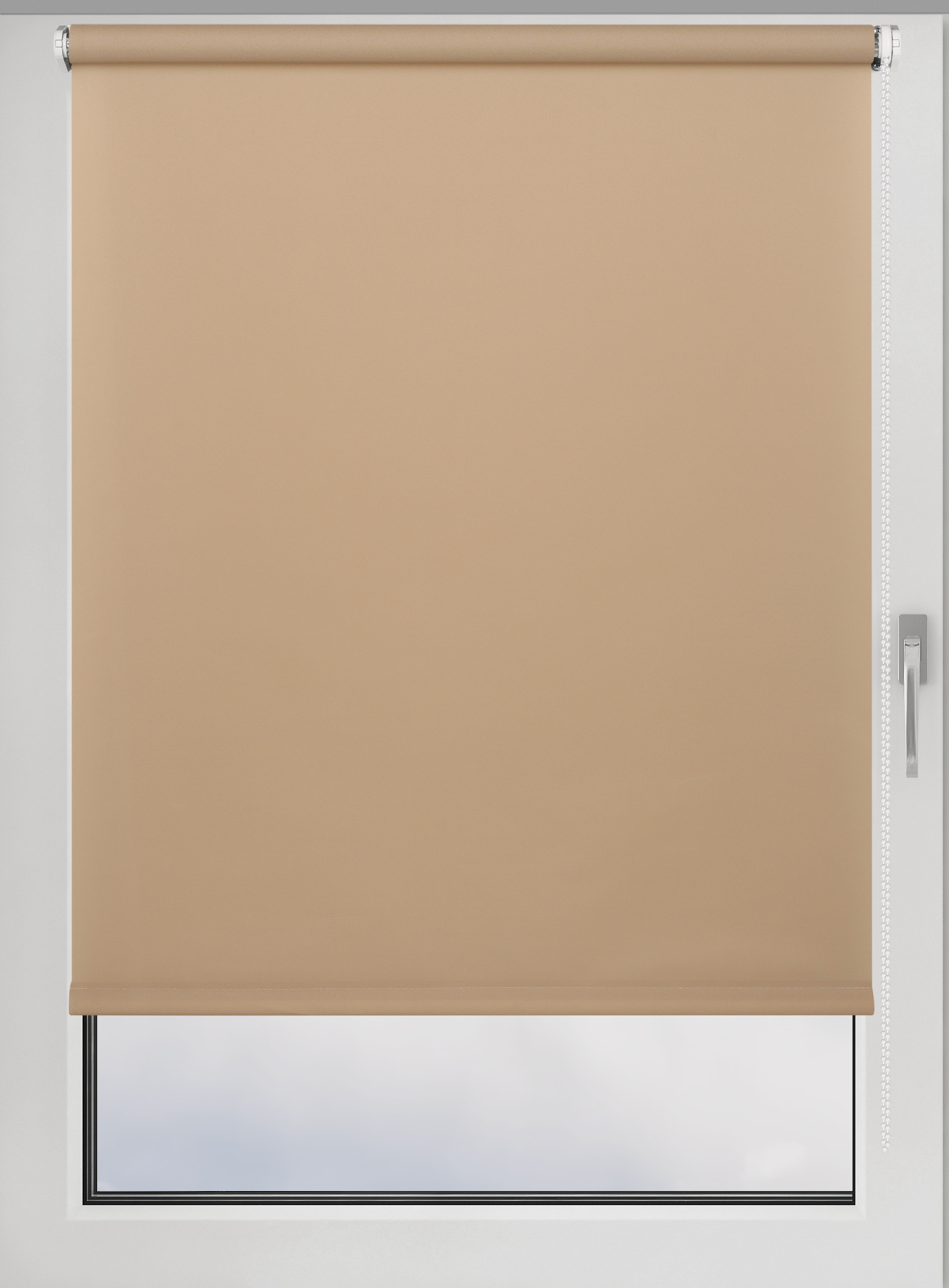 

Штора рулонная FRANC GARDINER Easy 80х250 см на окно бежевый, EASY