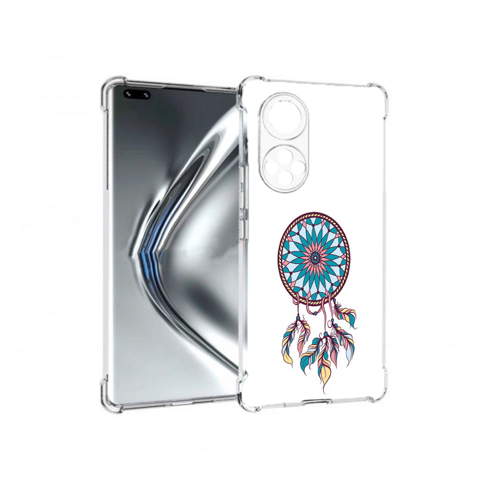 

Чехол MyPads Tocco для Honor 50 Pro ловец снов синий (PT195008.23.443), Прозрачный, Tocco