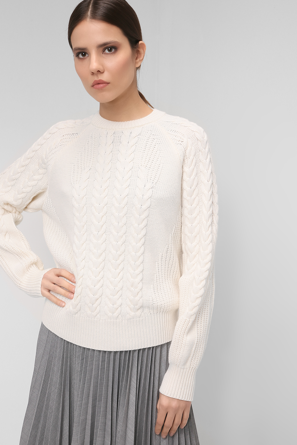 

Джемпер женский SABRINA SCALA SS2109T3291 бежевый M, SS2109T3291